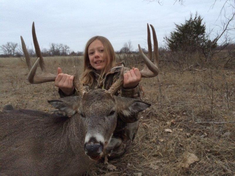 Shelbi Hayes first buck