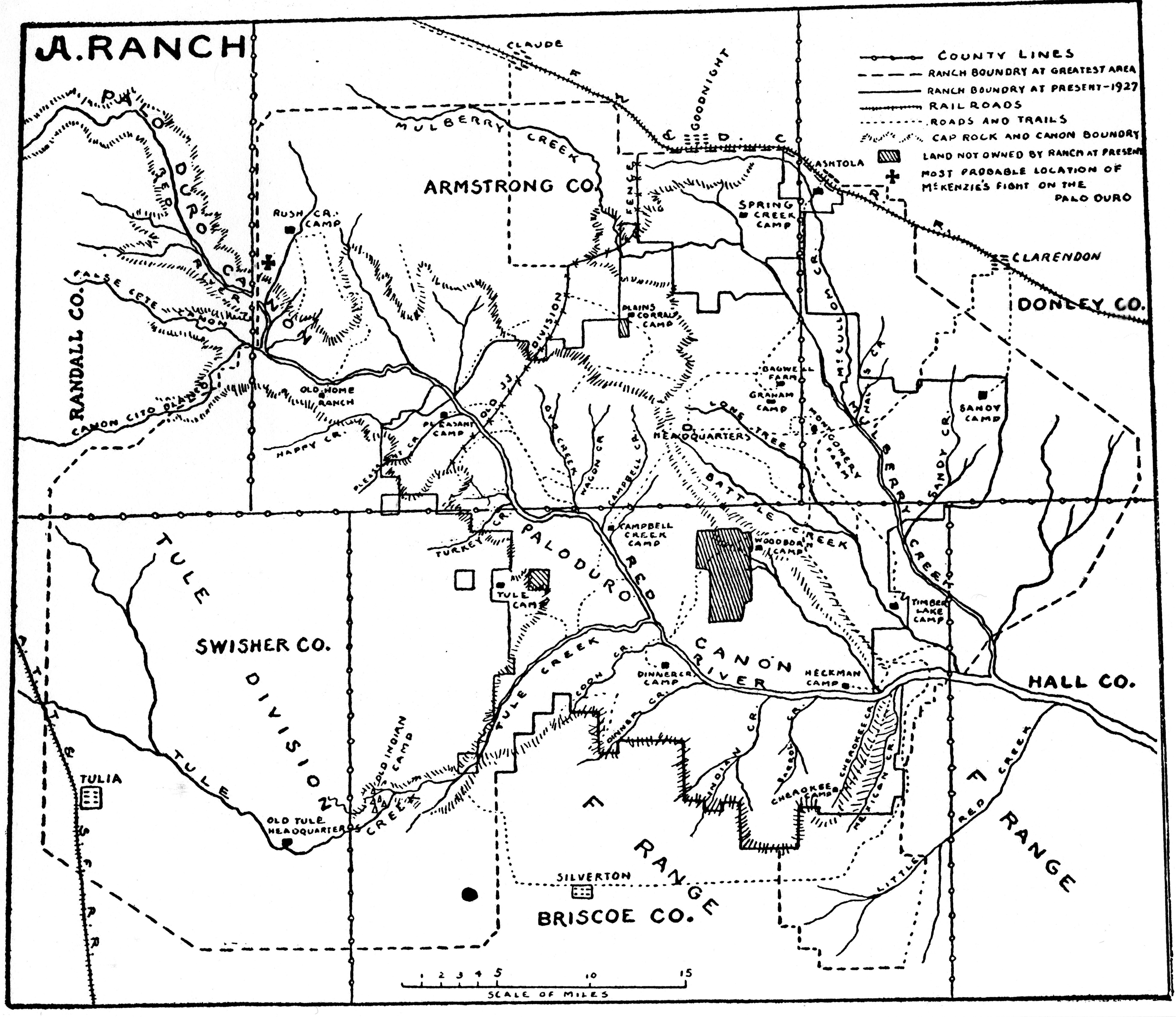 Hand drawn map JA