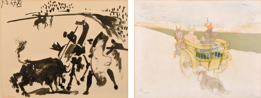 Picasso & Toulouse-Lautrec