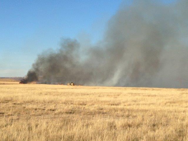 Meadows burned